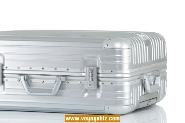 Classic Aluminum Frame Trolley Suitcase ABS+PC | TSA Lock + Silent Wheels + Metal Corners | 20/24/26/29-inch Durable Luggage for Wholesale (6 Colors)PAHX1520 - Image 12