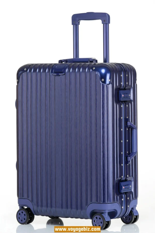 Classic Aluminum Frame Trolley Suitcase ABS+PC | TSA Lock + Silent Wheels + Metal Corners | 20/24/26/29-inch Durable Luggage for Wholesale (6 Colors)PAHX1520 - Image 5