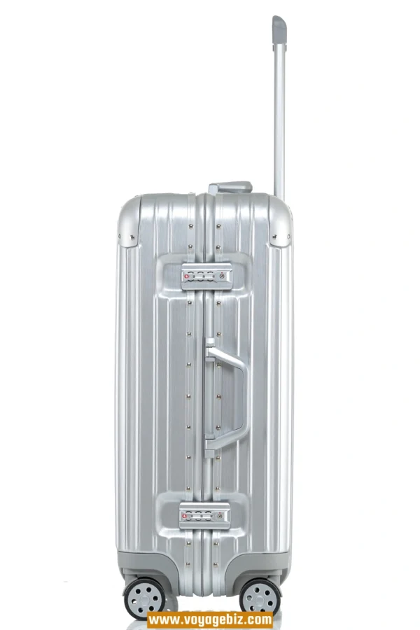 Classic Aluminum Frame Trolley Suitcase ABS+PC | TSA Lock + Silent Wheels + Metal Corners | 20/24/26/29-inch Durable Luggage for Wholesale (6 Colors)PAHX1520 - Image 13