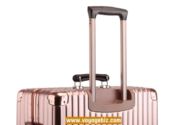 Classic Aluminum Frame Trolley Suitcase ABS+PC | 10+ Years Best Seller | TSA Lock + Silent Wheels + Leather Handle | 20/24/26/29-inch Durable Luggage for Wholesale (6 Colors) PAHX1608 - Image 13