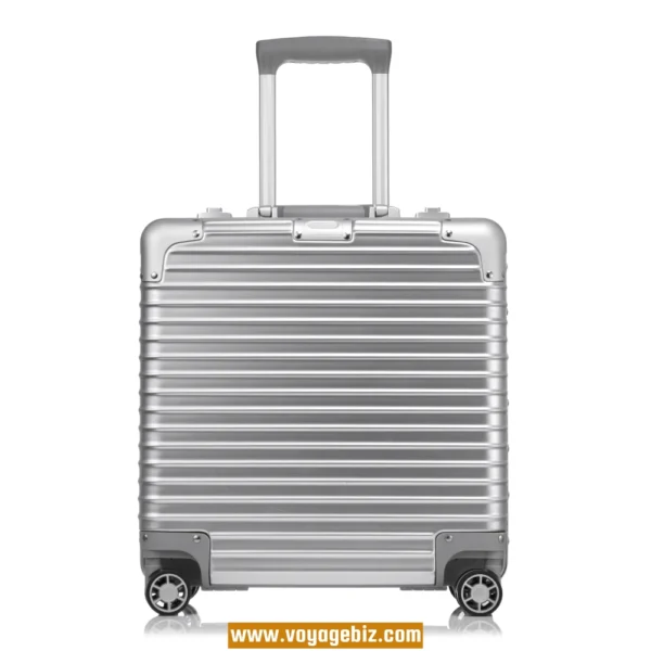 Wholesale 18-inch Aluminum Frame Laptop Luggage ABS+PC | TSA Lock + Silent Wheels  | Metal Corners & Riveted Frame | Compact Carry-On for Business Travel (4 Colors) PAHX1609 - Image 7