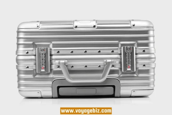 Wholesale 18-inch Aluminum Frame Laptop Luggage ABS+PC | TSA Lock + Silent Wheels  | Metal Corners & Riveted Frame | Compact Carry-On for Business Travel (4 Colors) PAHX1609 - Image 8