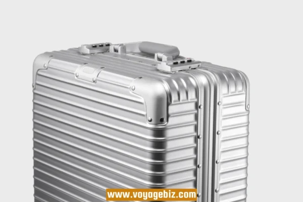 Wholesale 18-inch Aluminum Frame Laptop Luggage ABS+PC | TSA Lock + Silent Wheels  | Metal Corners & Riveted Frame | Compact Carry-On for Business Travel (4 Colors) PAHX1609 - Image 9