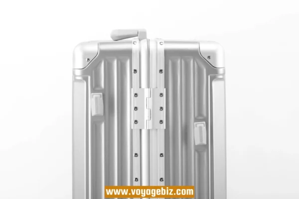 Wholesale&Custom  Aluminum Frame Trolley Suitcase ABS+PC | TSA Lock  | Charging Port & Phone Holder | Silent Wheels + Metal Corners | 20/24/26-inch Luggage  (4 Colors)PAHX2406 - Image 18
