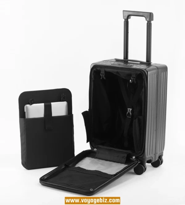 Wholesale 20-inch Aluminum Frame Cabin Luggage with TSA Lock & Charging Port | Silent 360° Wheels | ABS+PC Lightweight Suitcase for Travel/Business (4 Colors)PAHX6618 - Image 15