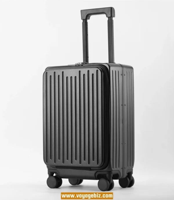 Wholesale 20-inch Aluminum Frame Cabin Luggage with TSA Lock & Charging Port | Silent 360° Wheels | ABS+PC Lightweight Suitcase for Travel/Business (4 Colors)PAHX6618 - Image 4