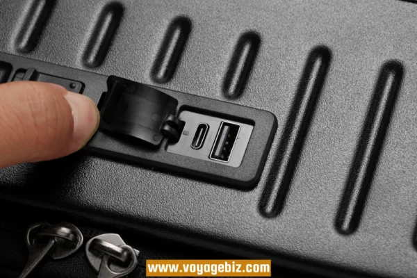 Wholesale 20-inch Aluminum Frame Cabin Luggage with TSA Lock & Charging Port | Silent 360° Wheels | ABS+PC Lightweight Suitcase for Travel/Business (4 Colors)PAHX6618 - Image 12