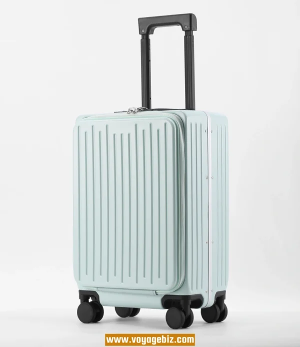 Wholesale 20-inch Aluminum Frame Cabin Luggage with TSA Lock & Charging Port | Silent 360° Wheels | ABS+PC Lightweight Suitcase for Travel/Business (4 Colors)PAHX6618 - Image 5