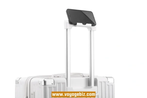 Wholesale TSA-Lock ABS+PC Suitcase with Metal Corner Armor&Charging Port& Silent Wheels | 20"-28" Multi-Size Luggage | Cup Holder & Phone Stand Design  PZHX2091 - Image 16