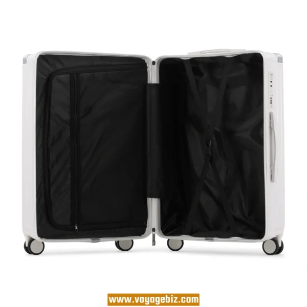 Wholesale TSA-Lock ABS+PC Suitcase with Metal Corner Armor&Charging Port& Silent Wheels | 20"-28" Multi-Size Luggage | Cup Holder & Phone Stand Design  PZHX2091 - Image 17