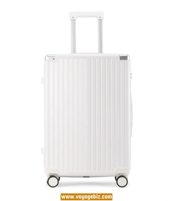 Wholesale TSA-Lock ABS+PC Suitcase with Metal Corner Armor&Charging Port& Silent Wheels | 20"-28" Multi-Size Luggage | Cup Holder & Phone Stand Design  PZHX2091 - Image 4