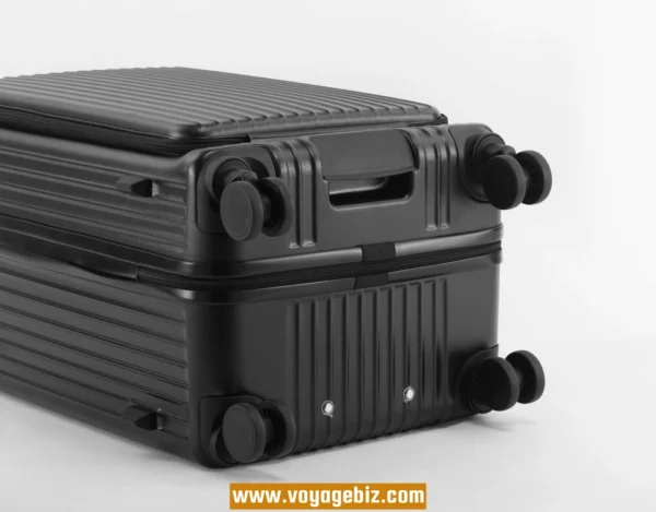 Wholesale Front-Access ABS+PC Suitcase | TSA Lock + USB Charging Port + Silent Wheels | 20"-26" Smart Travel Luggage with Cup Holder PZHX8038 - Image 17