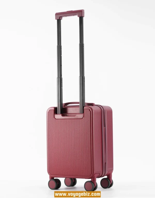 Wholesale Silent-Spinner Cabin Luggage | TSA Lock ABS+PC Zipper Case (16"/18") | Black/White/Burgundy/Purple Multi-Color Options PZHX8069 - Image 7