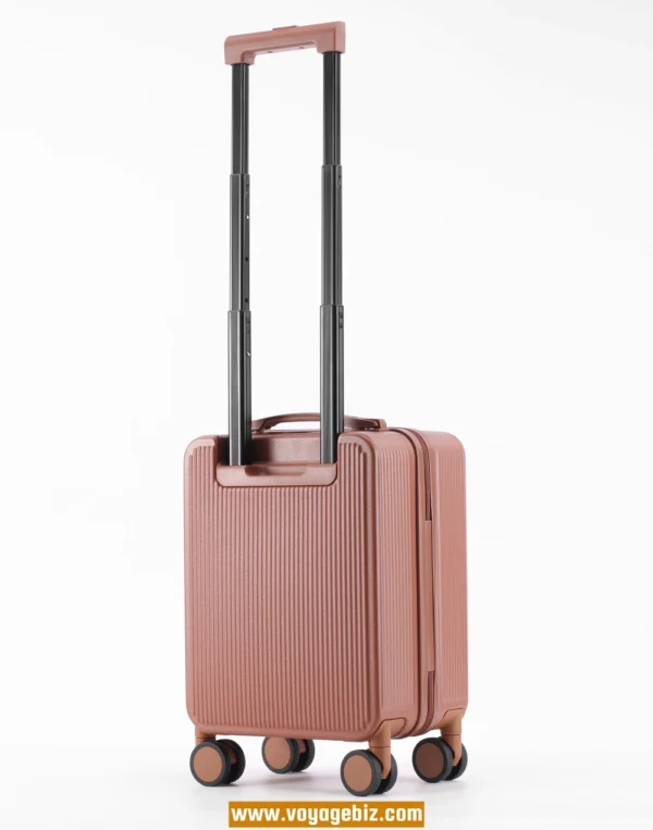 Wholesale Silent-Spinner Cabin Luggage | TSA Lock ABS+PC Zipper Case (16"/18") | Black/White/Burgundy/Purple Multi-Color Options PZHX8069 - Image 8