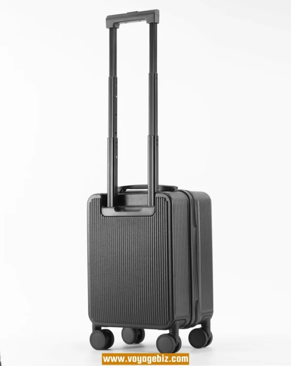 Wholesale Silent-Spinner Cabin Luggage | TSA Lock ABS+PC Zipper Case (16"/18") | Black/White/Burgundy/Purple Multi-Color Options PZHX8069 - Image 9