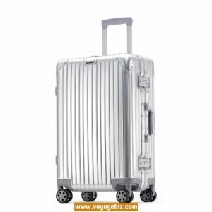 Wholesale Magnesium-Aluminum Alloy Luggage | TSA Lock, Aluminum Frame, 360° Spinner Wheels | 20" 24" 26" 29" Hard Shell Suitcase for Business & Travel PAHX1801