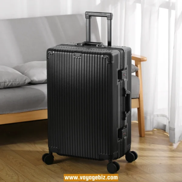PC Spinner Luggage – Aluminum Frame Suitcase with TSA Lock, Hook & Metal Corners | 20” 22” 24” 26” PAHX2018 - Image 5
