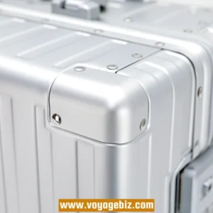 Full Metal Luggage – Magnesium-Aluminum Alloy Suitcase with TSA Lock & Spinner Wheels | 20” 24”PAHX2601