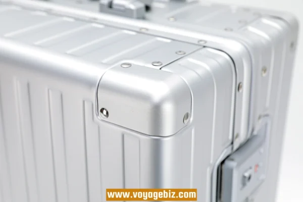 Full Metal Luggage – Magnesium-Aluminum Alloy Suitcase with TSA Lock & Spinner Wheels | 20” 24”PAHX2601