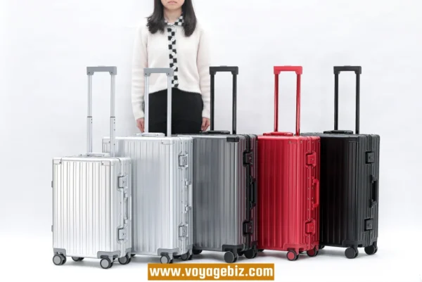 Full Metal Luggage – Magnesium-Aluminum Alloy Suitcase with TSA Lock & Spinner Wheels | 20” 24”PAHX2601 - Image 15