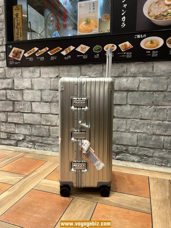 Full Metal Magnesium-Aluminum Alloy Luggage – Aluminum Frame TSA Lock Suitcase with Spinner Wheels | 22” 24” 26” 28” 30” PAHX2605 - Image 5