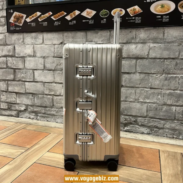 Full Metal Magnesium-Aluminum Alloy Luggage – Aluminum Frame TSA Lock Suitcase with Spinner Wheels | 22” 24” 26” 28” 30” PAHX2605 - Image 4