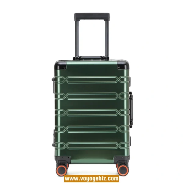 Full Aluminum Luggage – Hard Shell TSA Lock Suitcase with Spinner Wheels | 20” 24” 29” | Reinforced Aluminum Frame Trolley Case  PAHX60 - Image 7