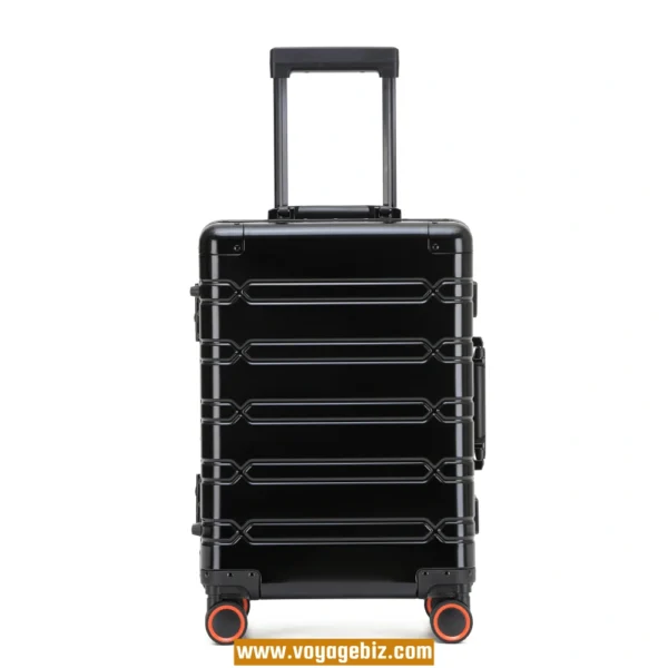 Full Aluminum Luggage – Hard Shell TSA Lock Suitcase with Spinner Wheels | 20” 24” 29” | Reinforced Aluminum Frame Trolley Case  PAHX60 - Image 8