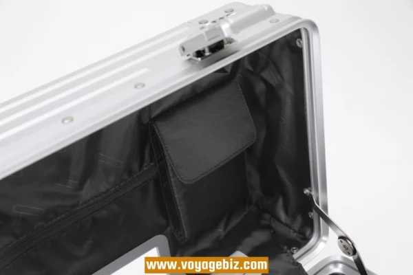 Full Aluminum Pilot Case – Magnesium-Aluminum Equipment Luggage with TSA Lock & Spinner Wheels | 18” 20”PAHX8002 - Image 7