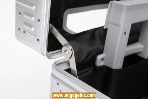 Full Aluminum Pilot Case – Magnesium-Aluminum Equipment Luggage with TSA Lock & Spinner Wheels | 18” 20”PAHX8002 - Image 8