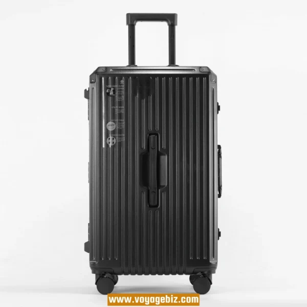 Smart Aluminum Frame Luggage – ABS+PC Spinner Suitcase with USB Port, Brake Wheels & TSA Lock | 20” 24” 26” 28”PAHX9007S - Image 6