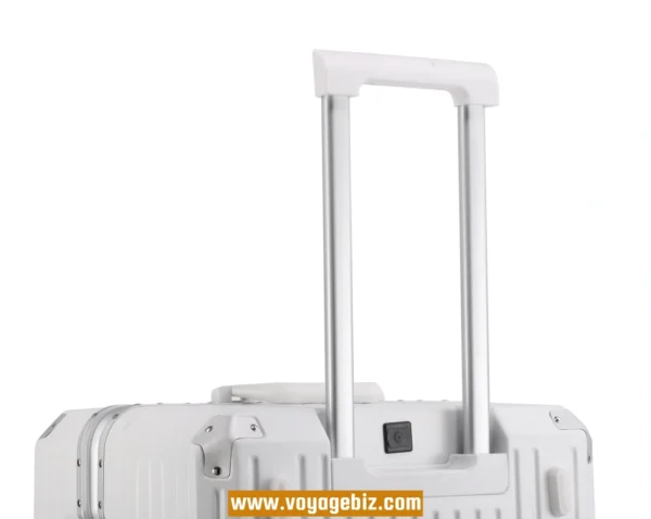 Smart Aluminum Frame Luggage – ABS+PC Spinner Suitcase with USB Port, Brake Wheels & TSA Lock | 20” 24” 26” 28”PAHX9007S - Image 8