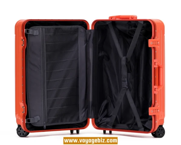 Candy Color Aluminum Frame Luggage – ABS+PC Spinner Suitcase with TSA Lock | 20” 24” 26” 29” PAHX9012 - Image 18