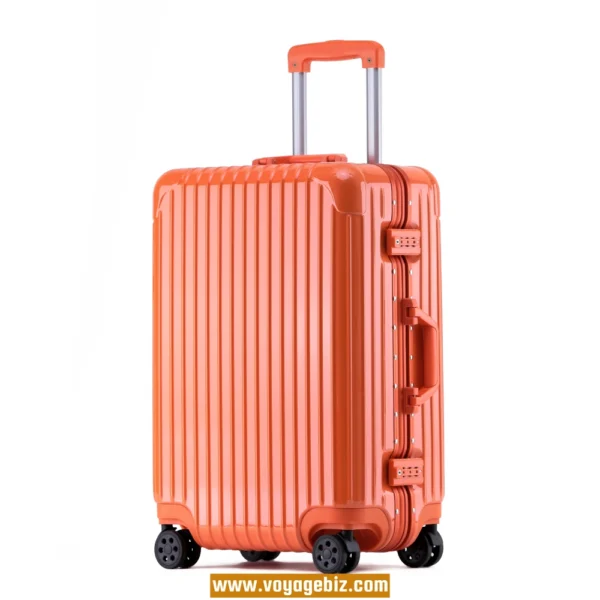 Candy Color Aluminum Frame Luggage – ABS+PC Spinner Suitcase with TSA Lock | 20” 24” 26” 29” PAHX9012 - Image 3