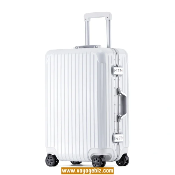 Candy Color Aluminum Frame Luggage – ABS+PC Spinner Suitcase with TSA Lock | 20” 24” 26” 29” PAHX9012 - Image 6