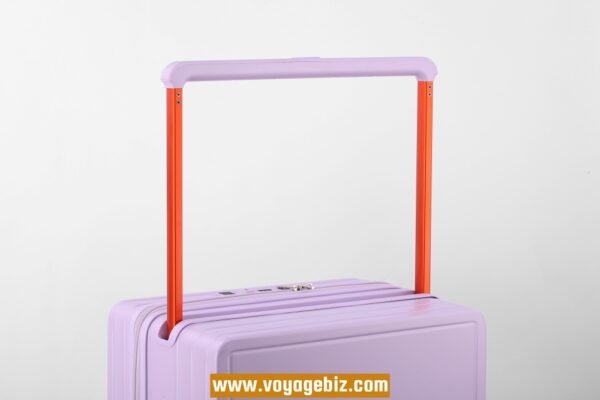 Front-Opening Trolley Luggage with TSA Lock, Charging Port, 360° Spinner Wheels, Wide Trolley Handle – 20/24-inch, ABS + PC, Available in White, Purple, Green, Black, Grey, Dark Blue  PZHX2321 - Image 21