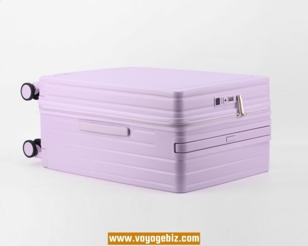 Front-Opening Trolley Luggage with TSA Lock, Charging Port, 360° Spinner Wheels, Wide Trolley Handle – 20/24-inch, ABS + PC, Available in White, Purple, Green, Black, Grey, Dark Blue  PZHX2321 - Image 23