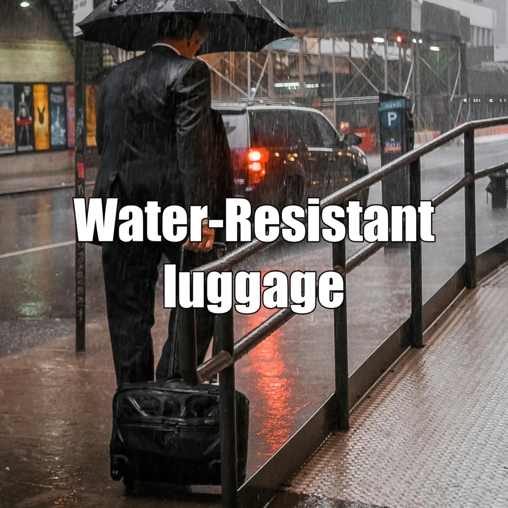 Revolutionizing Luggage: Water-Resistant Zippers Without the Weight and Price